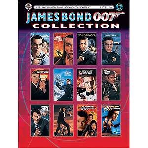 James Bond Collection For Strings Cello Book And CD