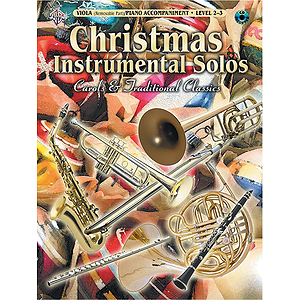 Christmas Instrumental Solos Carols And Traditional For Viola Book And CD