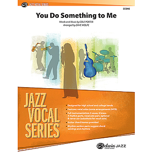 You Do Something To Me Jazz Ensemble With Vocal Conductor's Score