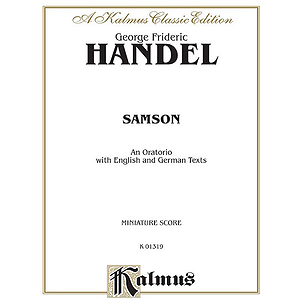 Handel Samson 1743 Ms