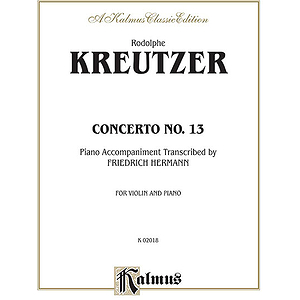 Kreutzer Violin Concerto No.13