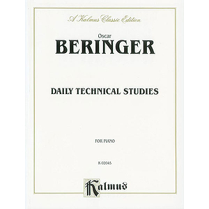 Beringer  Daily Technical Studies For Piano