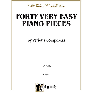 40 Easy Piano Pieces By Various Composers