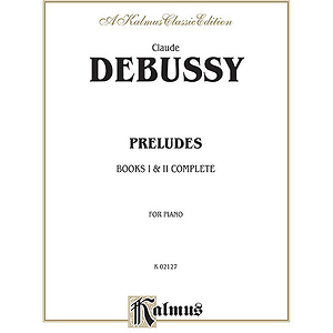 Preludes Complete By Claude Debussy