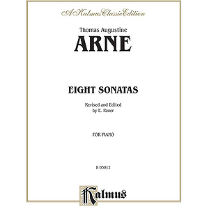 Arne 8 Sonatas Pa