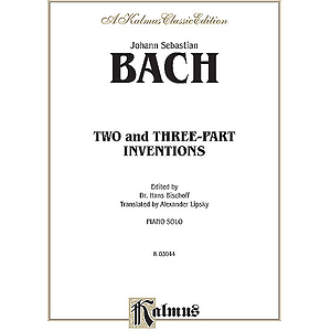 Bach 2 & 3 Part Inventions