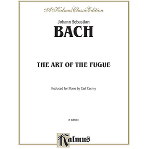 Bach Art Of Fugue-Czerny