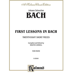First Lessons In Bach