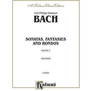 Bach C.p.e.  Sonatas Fantasias & Rondos Volume 2