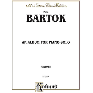 Bartok Album (Piano Solos)