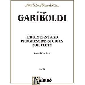 30 Easy And Progressive Studies Volume I (Nos. 1-15)