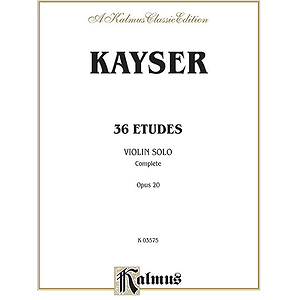 36 Etudes Op. 20