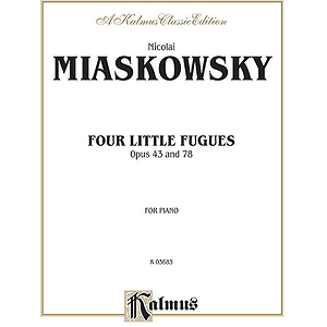 Miaskowsky 4 Little Fugues