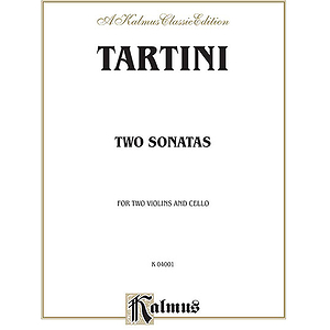 Tartini 2 Sonatas Strg.trio