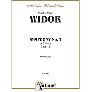 Symphony No. 1 In C Minor Op.13 (Widor)