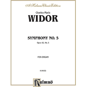 Widor Symphony No.5 (Organ)