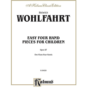 Easy Four Hand Pieces For Children Op. 87 (Collection)