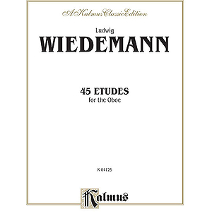 45 Etudes For Oboe