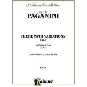 Theme With Variations Op. 13