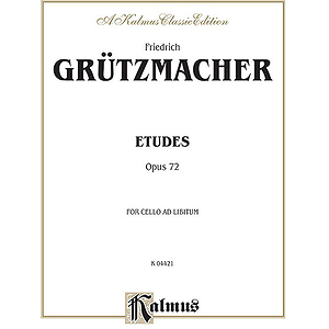 Gruetzmacher Etudes Op.72 Cl