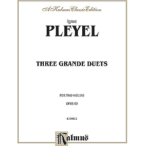 Pleyel 3 Grande Duets Op.69