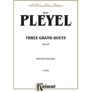 Pleyel 3 Grand Duets Op.69
