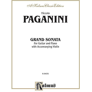 Grand Sonata For Guitar And Piano With Accompanying Violin