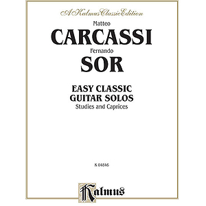 Carcassi-Sor Easy Classic Guitar Solos