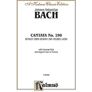 Bach Cantata No. 190 V