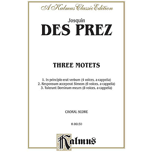 Despres 3 Motets V