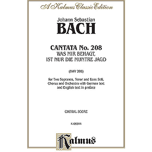 Bach Cantata No. 208 V