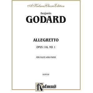 Allegretto For Flute And Piano Op. 116