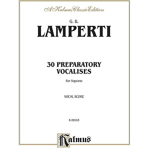 Lamperti 30 Prep. Vocal. Sop V