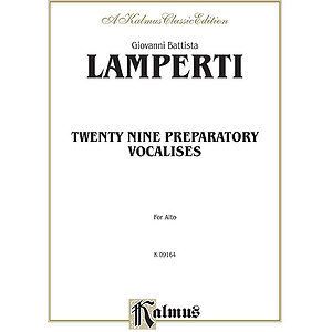 Lamperti 29 Prep. Vocal. Alto V