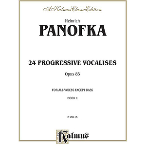 Panofka 24 Prog. Vocalises Op 85
