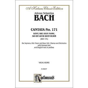 Bach Cantata No. 171