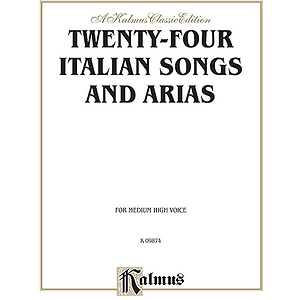 24 Italian Songs & Arias Mh