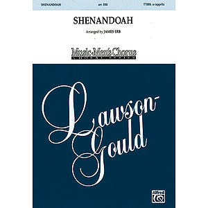 Shenandoah Five Part Male Arr Erb