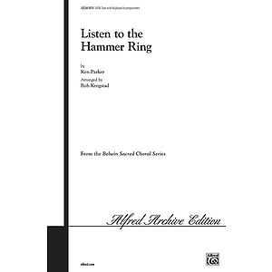 Listen To The Hammer Ring Satb Arr Krogstad