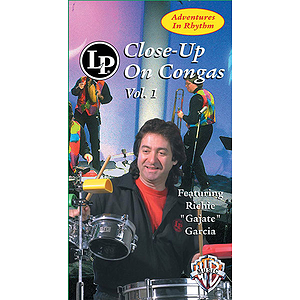 Adventures In Rhythm Volume 1 Close-Up On Congas Video (VHS)