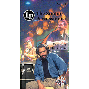 Luis Conte - Studio Percussionist Volume 1 Video (VHS)