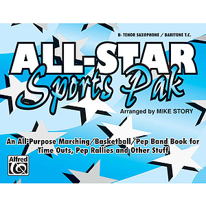 All Star Sports Pak B-Flat Tenor Saxophone/Baritone T.c.