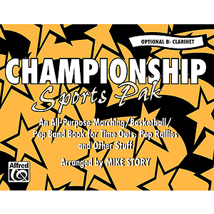 Champinoship Sports Pak Optional B-Flat Clarinet