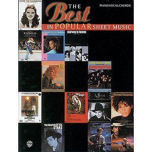 Best In Popular Sheet Music