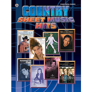 Country Sheet Music Hits