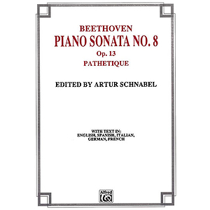 Beethoven Piano Sonata No. 8 In C Minor Op.13 Pathetique