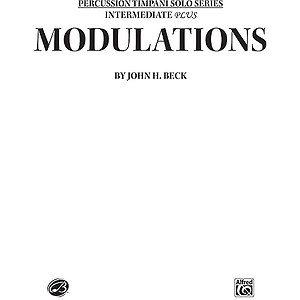 Modulations Percussion Timpani Solo Series Intermediate Plus