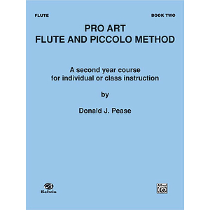 Pro Art Flute And Piccolo Method Book II