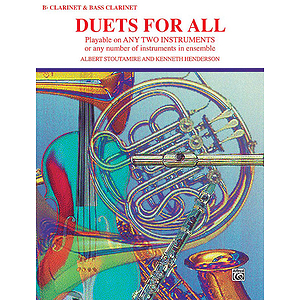 Duets For All (B-Flat Clarinets Bass Clarinet)
