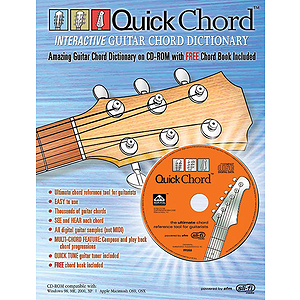 Quick Chord Interactive Guitar Chord Dictionary CD Rom